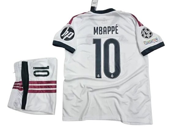 Real madrid kit with mbappe 10