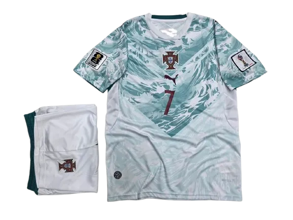 Portugal kit with ronaldo
