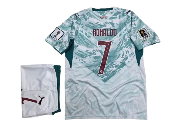 Portugal kit with ronaldo