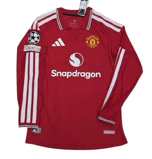 Manchester united jersey long sleeve