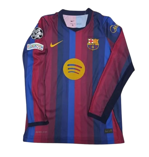Barca long sleeve jersey