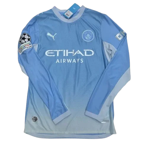 Manchester city long sleeve jersey
