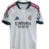 Real madrid jersey with mbappe 10 +UCL patches
