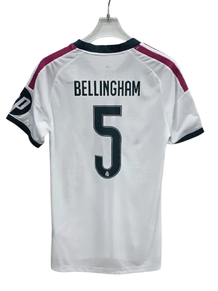 Real madrid jersey with bellingham + patches 26/27