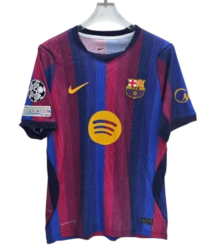 image-removebg-preview (46) Barcelona jersey with lamine yamal +UCL patches