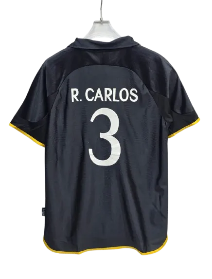 Real Madrid 99–2000 Away Jersey with reberto carlos