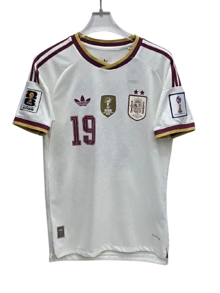 Spain jersey with lamine yamal