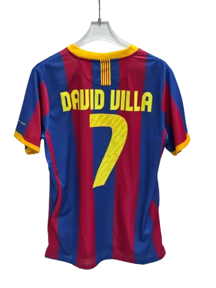 Barca classiv jersey with david villa