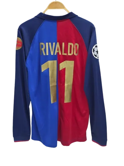 barca jersey with revaldo 11