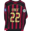 Ac milan jersey with kaka 22