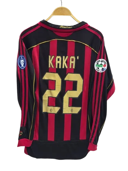 Ac milan jersey with kaka 22